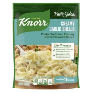 Common thru-hiker food includes Knorr pasta and rice sides