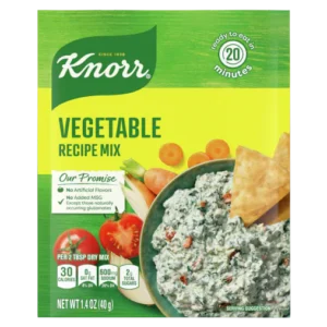 Common thru-hiker food includes this Knorr Vegetable mix in
