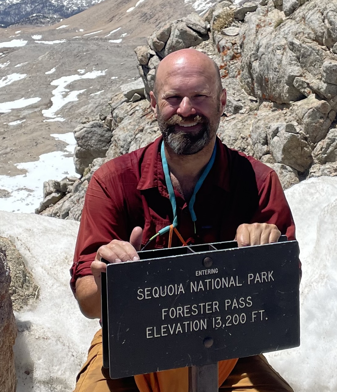 Continental Divide Trail thru-hiker Mike McClure or "Just Mike"
