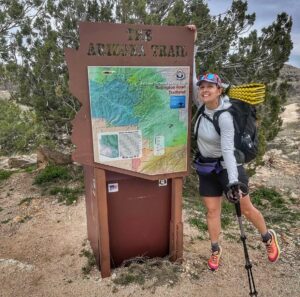 Arizona Trail thru-hiker Stitch