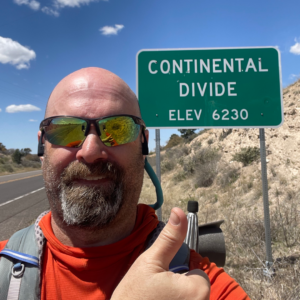 Continental Divide Trail thru-hiker Just Mike