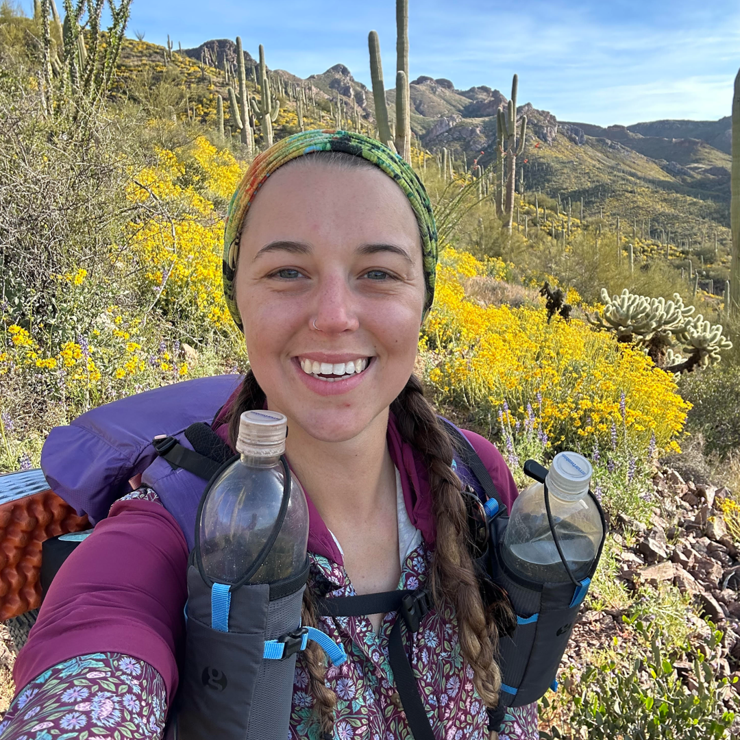 Pacific Crest Trail thru-hiker "Magic"