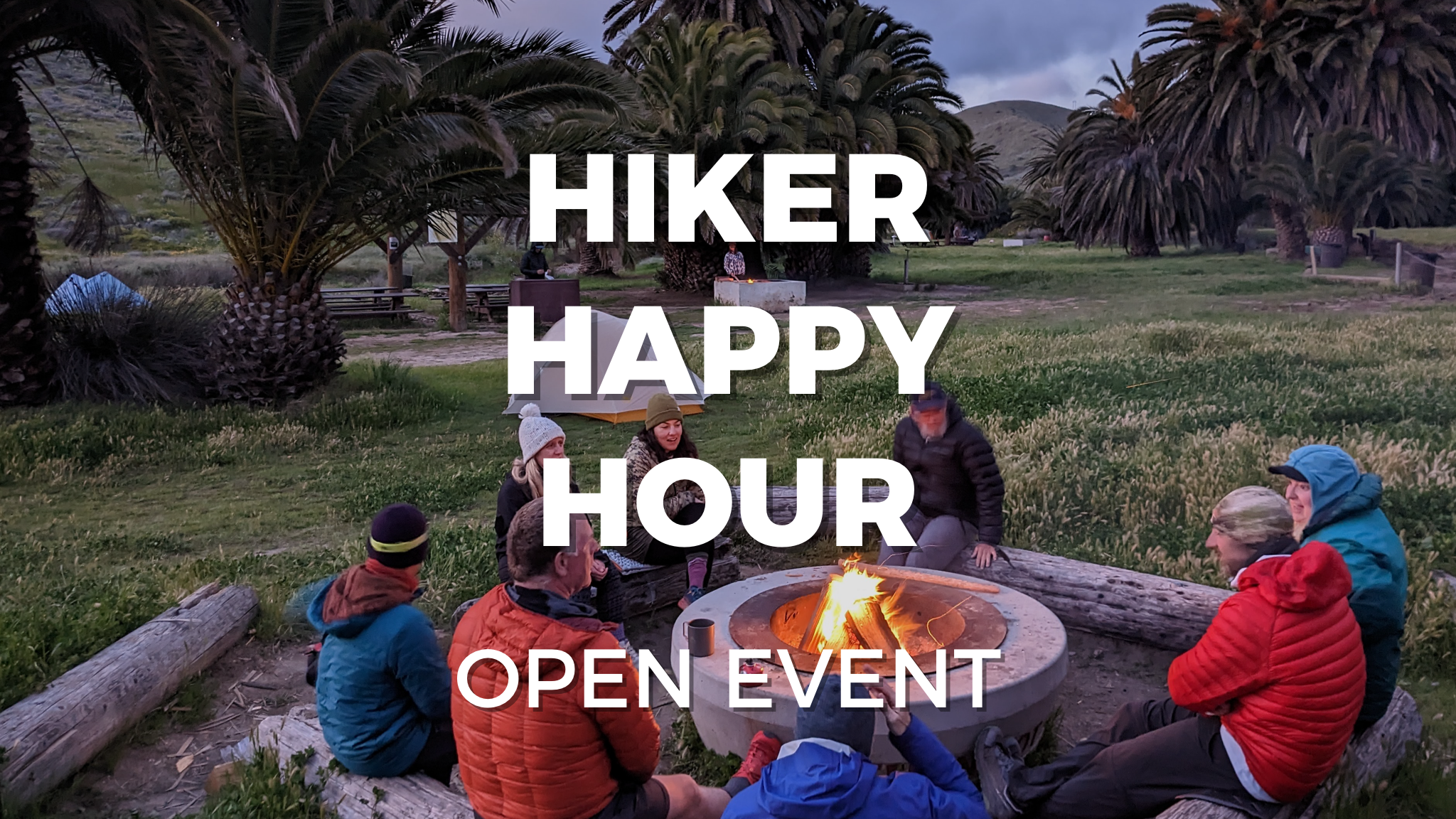 Hiker Happy Hour meetup for thru-hikers