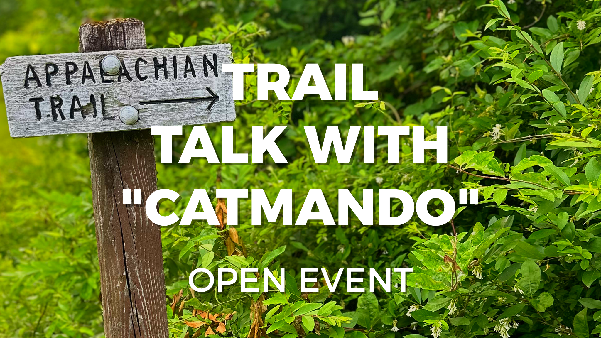 Trail talk online thru hiker meetup with "Catmando"