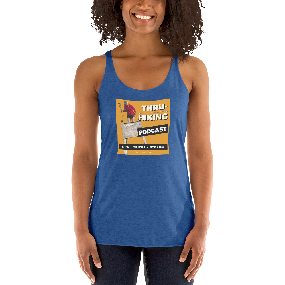 Thru-Hiking Podcast Racerback Tank - Image 4